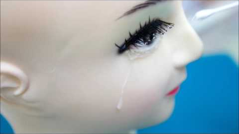 NAMIDAジェル まつ毛に乗せてみる