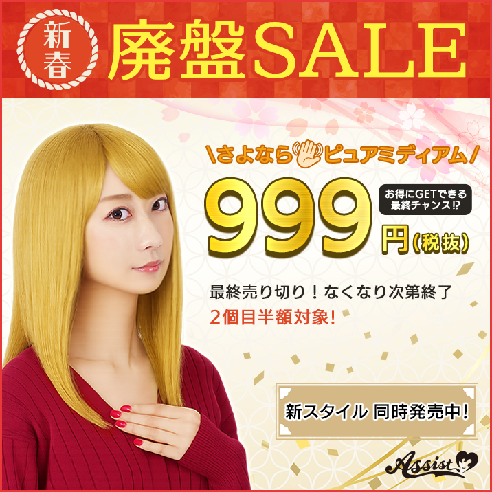 ピュアミディアム 新春廃盤セール