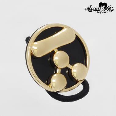 【在庫限り】家紋ヘアゴム　毛利元就