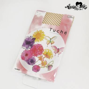 網タイツ　Tuche　ヌードベージュ■