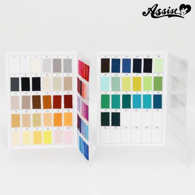 ポリエステルギャバ　カラーサンプルブック(80色)　2冊セット