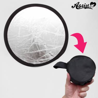 宅コス用レフ板　30×30cm　専用ケース付き