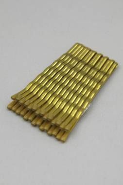 カラーヘアピン　ゴールド