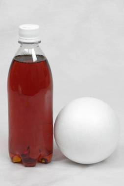 ■廃盤■　発泡スチロール球　直径100mm　10個入