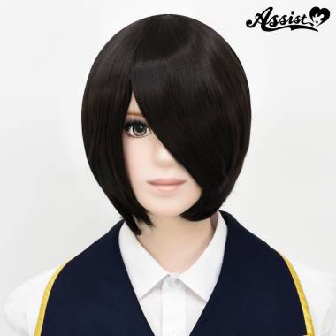 ショートボブ改　ブラックブラウン　3