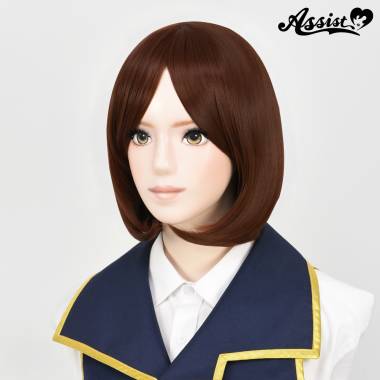 ふんわりボブ　マロンブラウン　NMRB-97