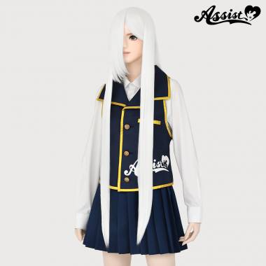 フロントボリュームロング　ホワイト　600