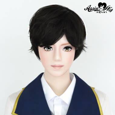 カジュアルショート　ブラックブラウン　3