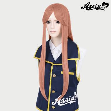 ロング　つむじ*型　ピーチオレンジ　NORU-74