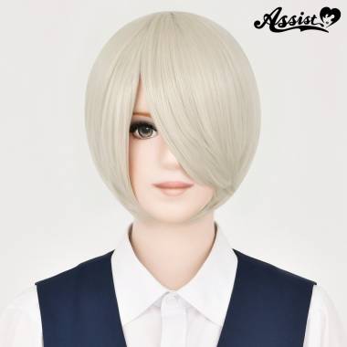 ショートボブ改　オフホワイト　NOWH-172