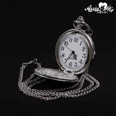 懐中時計　シルバー