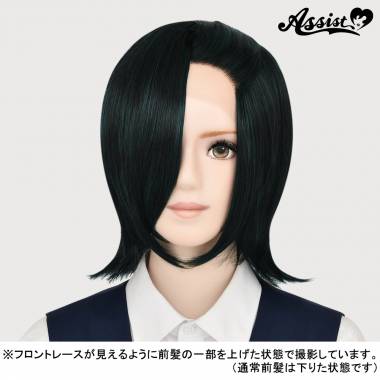 フロントレースショート　ブラックグリーン　NGD-3