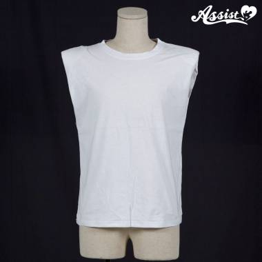 肩パッド付きインナー　ホワイト