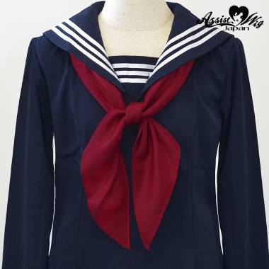 【在庫限り】女学生ネクタイ　レッド