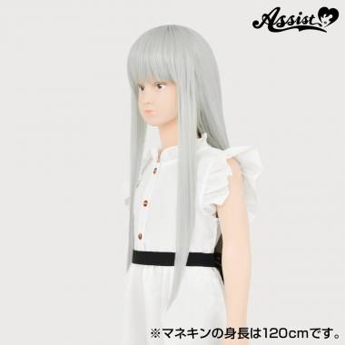 キッズロング　ホワイトシルバー　60