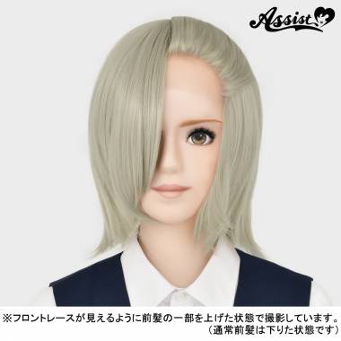 フロントレースショート　アッシュグレー　NAG-150