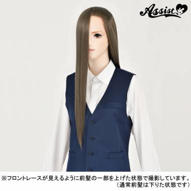 フロントレースロングDX　アッシュブラウン　NABR-147