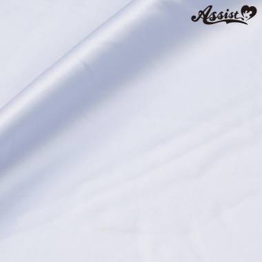 アシストサテン生地　125cm巾×50cm　ブルー系　No.49