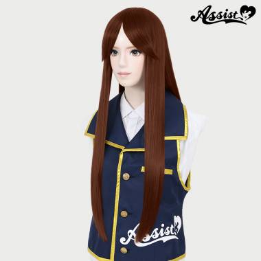 ロング　つむじ*型　マロンブラウン　NMRB-97