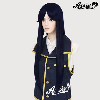 ロング　つむじ*型　ブルーブラック　NAB-2