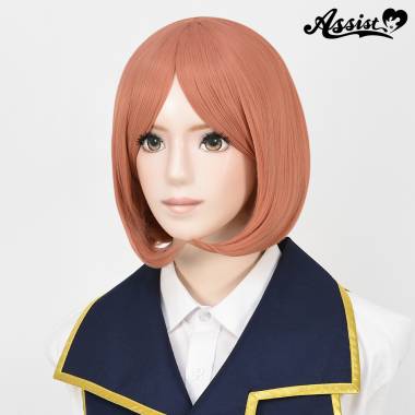 ふんわりボブ　ピーチオレンジ　NORU-74