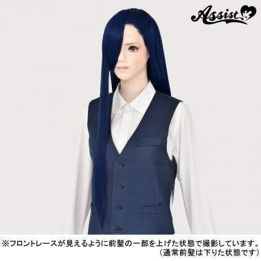 フロントレースロング　ネイビー　NAZ-55