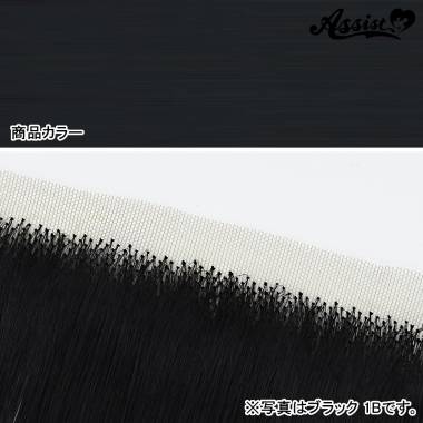 生え際パーツ　スモークブラック　NSBK-106