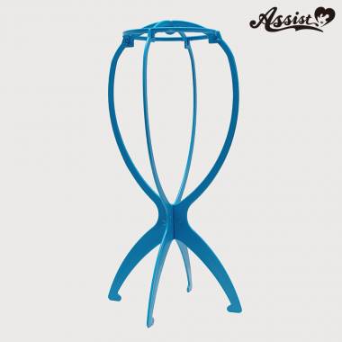 カラーウィッグスタンド　ブルー