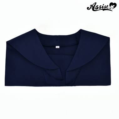 カスタムセーラー服　付け襟　ネイビー