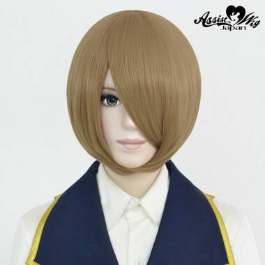 ショートボブ改　ミルクティーゴールド　22