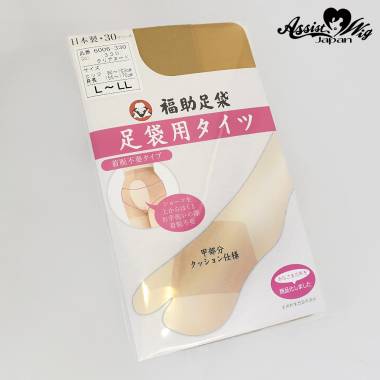 足袋用タイツ　パンティレスタイプ　L