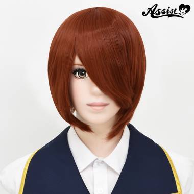 ショートボブ改　レンガオレンジ　350