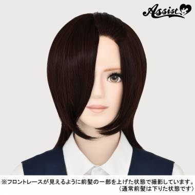 フロントレースショート　レッドブラウン　2T33