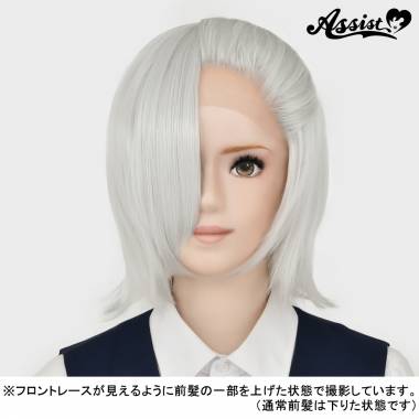 フロントレースショート　ホワイトシルバー　60