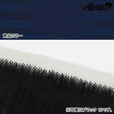 生え際パーツ　ネイビー　NAZ-55