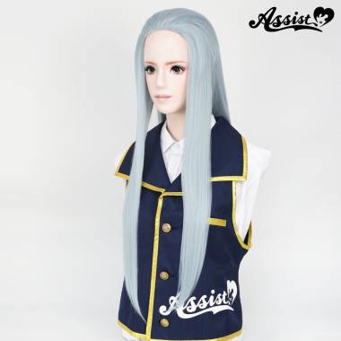 【在庫限り】オールバックロング　アクアマリン　NUUA-1