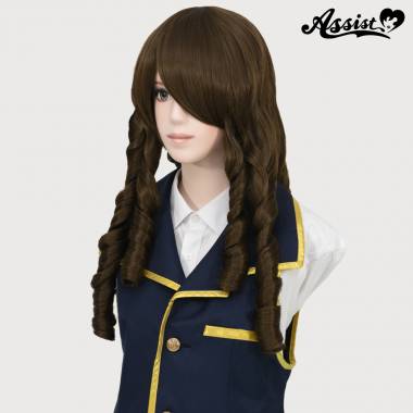 縦ロールカール　ブラウン　8