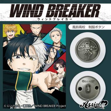 WIND BREAKER　風鈴高校　ボタン