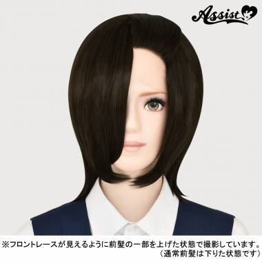 フロントレースショート　ナチュラルブラウン　NNB-92