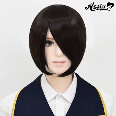 ショートボブ改　ビターブラウン　4