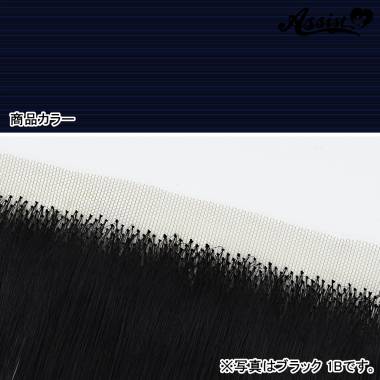 生え際パーツ　ブルーブラック　NAB-2