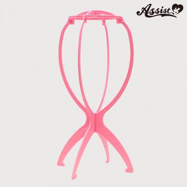 カラーウィッグスタンド　ピンク