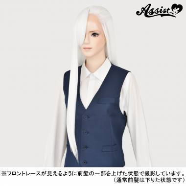 フロントレースロング　ホワイト　600