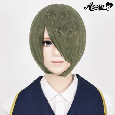 ショートボブ改　スピニッチグリーン　NSPG-158