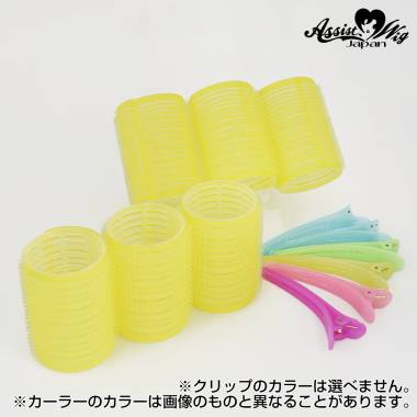 クリップ付きカーラー　40mm