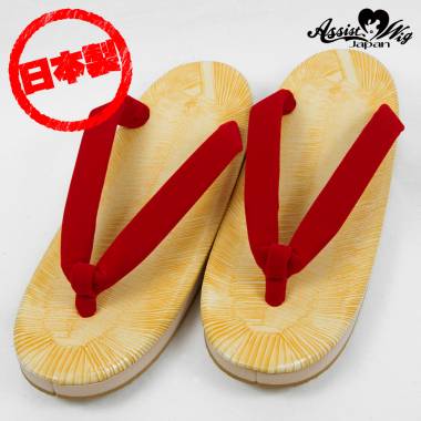 草履　M(24.0cm)　鼻緒赤