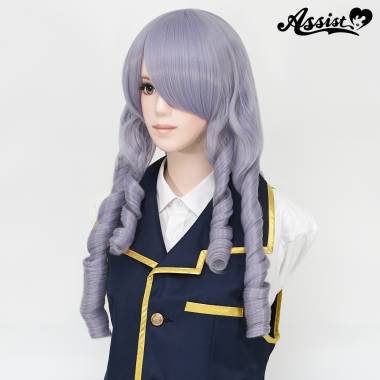 縦ロールカール　パープルシルバー　NPS-144