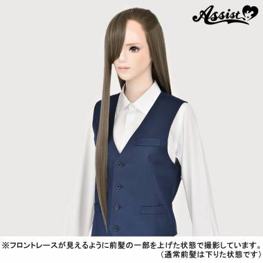 フロントレースロング　アッシュブラウン　NABR-147