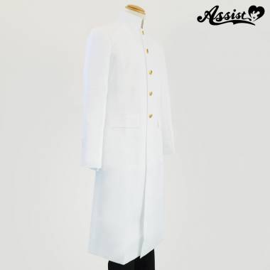 【ポージングしやすい】長ラン(上着のみ)　ホワイト